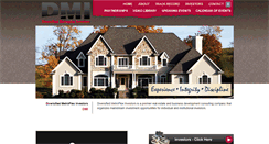 Desktop Screenshot of diversifiedmetroplexinvestors.com
